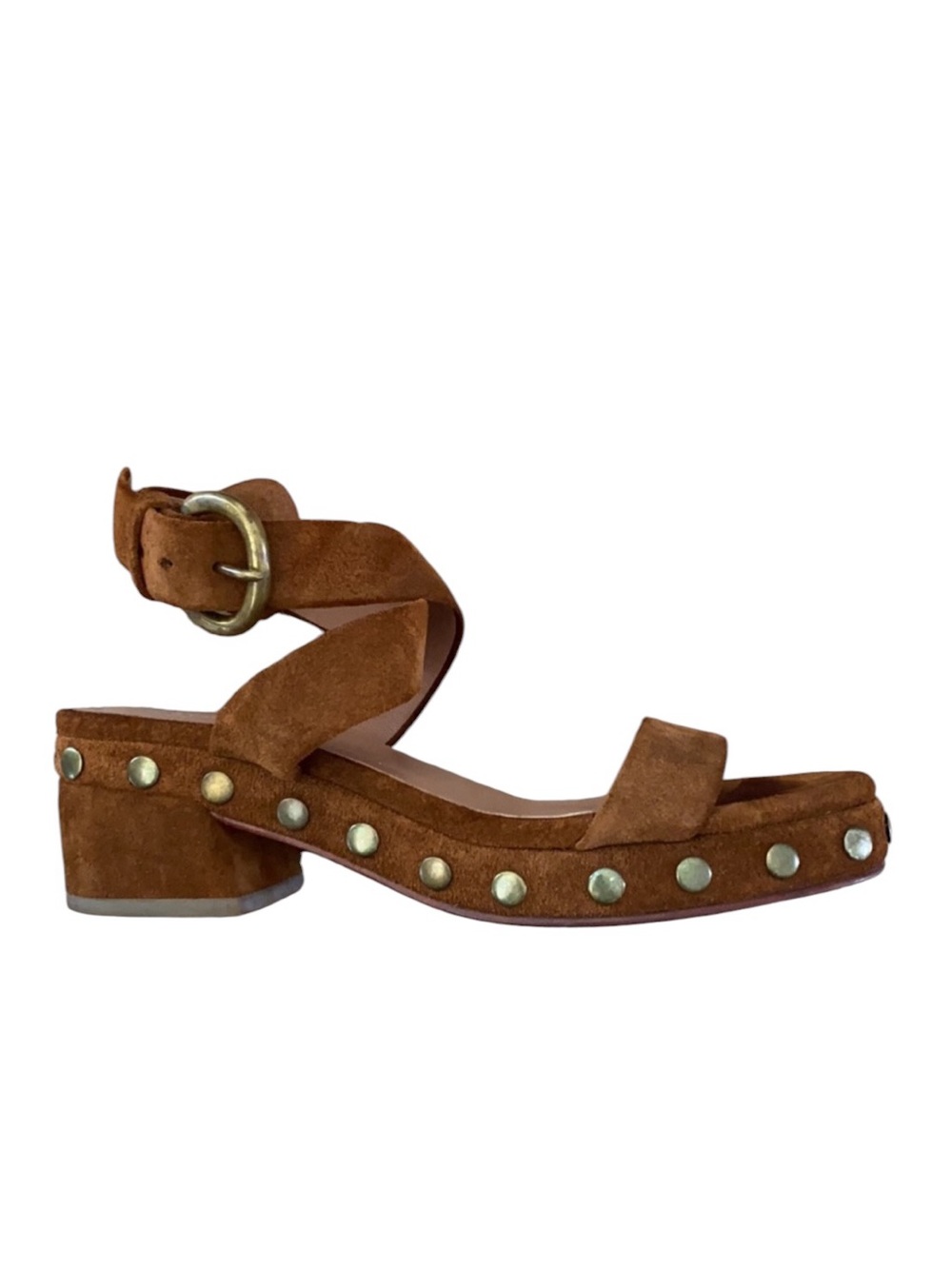 Rachel Comey Suede Studded Accents Sandals 10